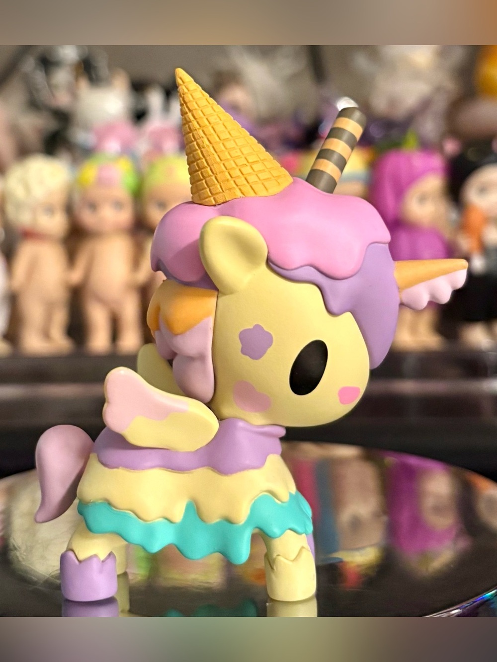 Tokidoki Purple Melty Unicorno Ice Cream Shop Series Collectible Art Figure